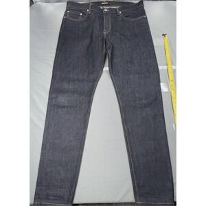 Baldwin The 76 Jeans Mens 38 Blue Slim Skinny Dark Wash Denim Pants USA Made